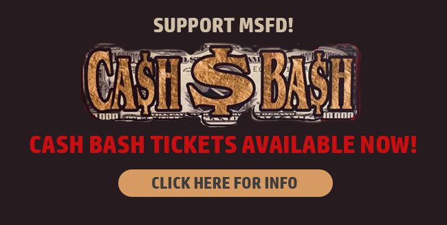Support MSFD! CASH BASH Tickets Available NOW!