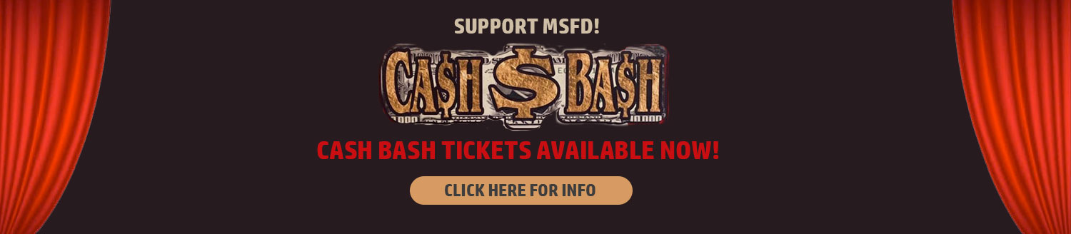 Support MSFD! CASH BASH Tickets Available NOW!